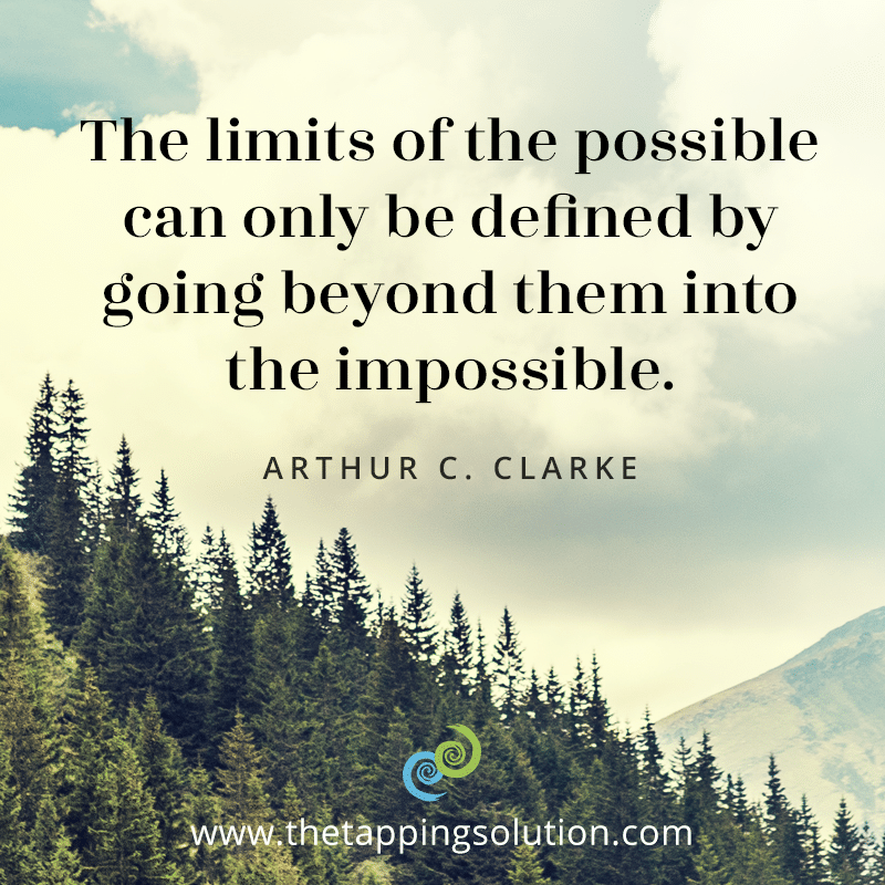 Arthur C. Clark quote on limits 