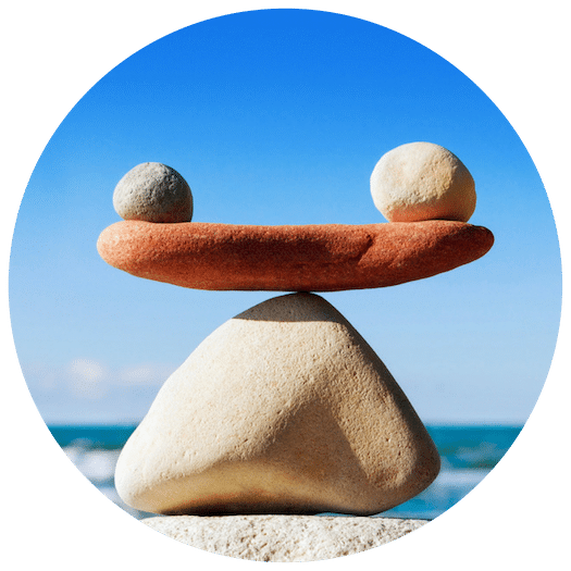 Stones in balance