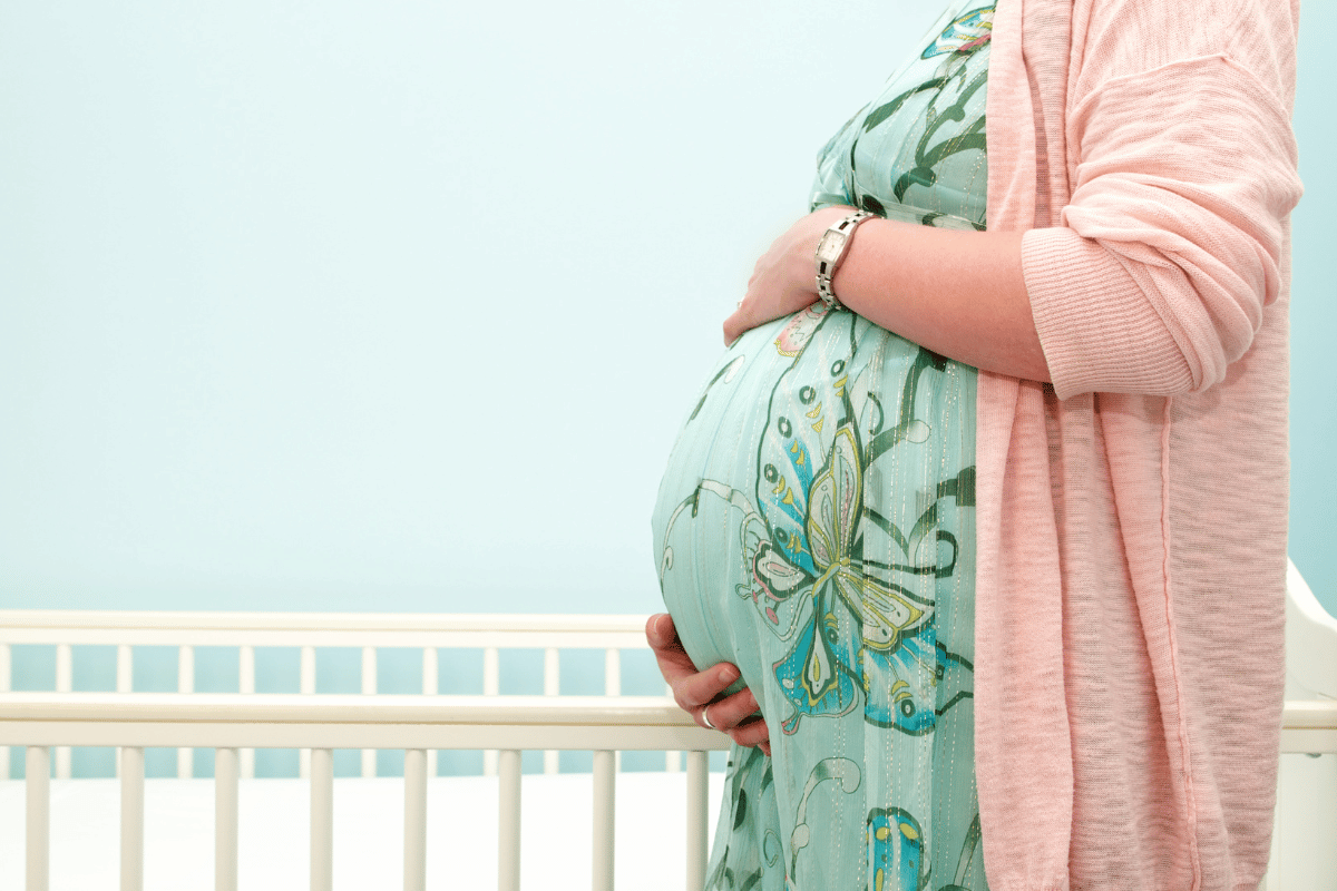 Illustration accompanying the childbirth fear study findings