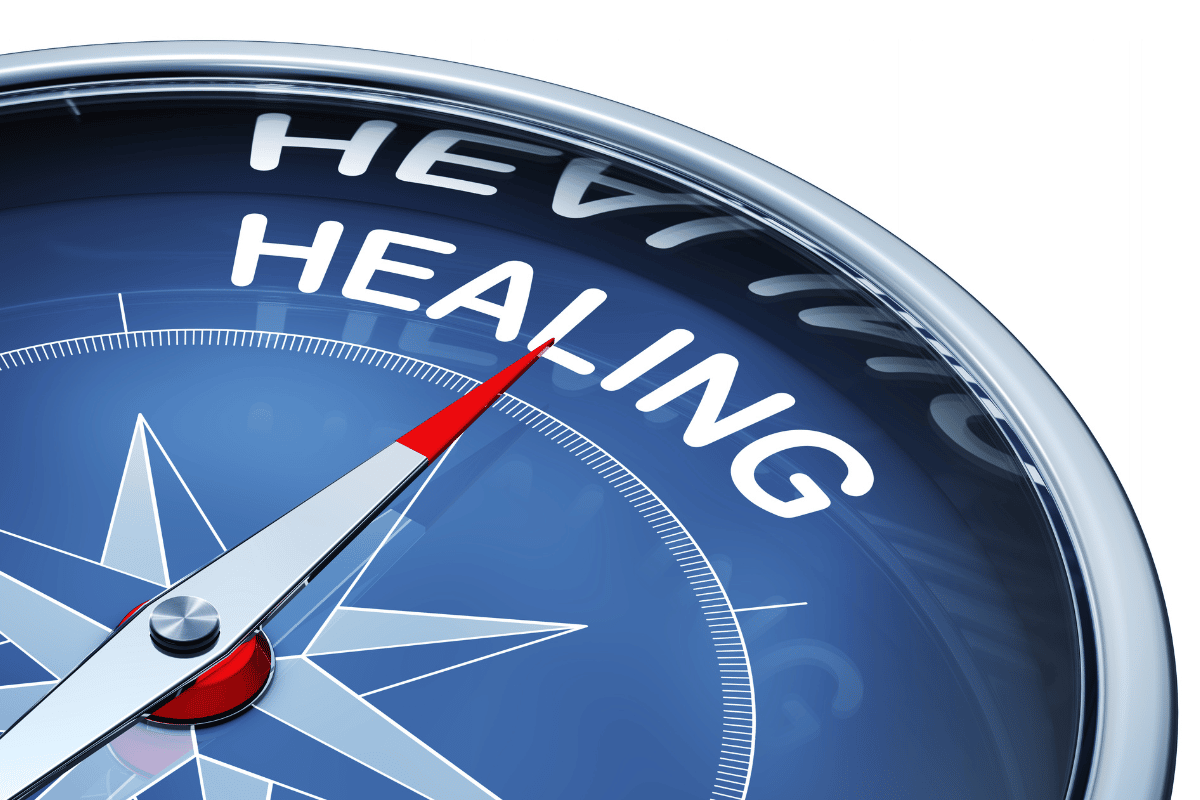 Illustration accompanying section on Tapping's promise for healing