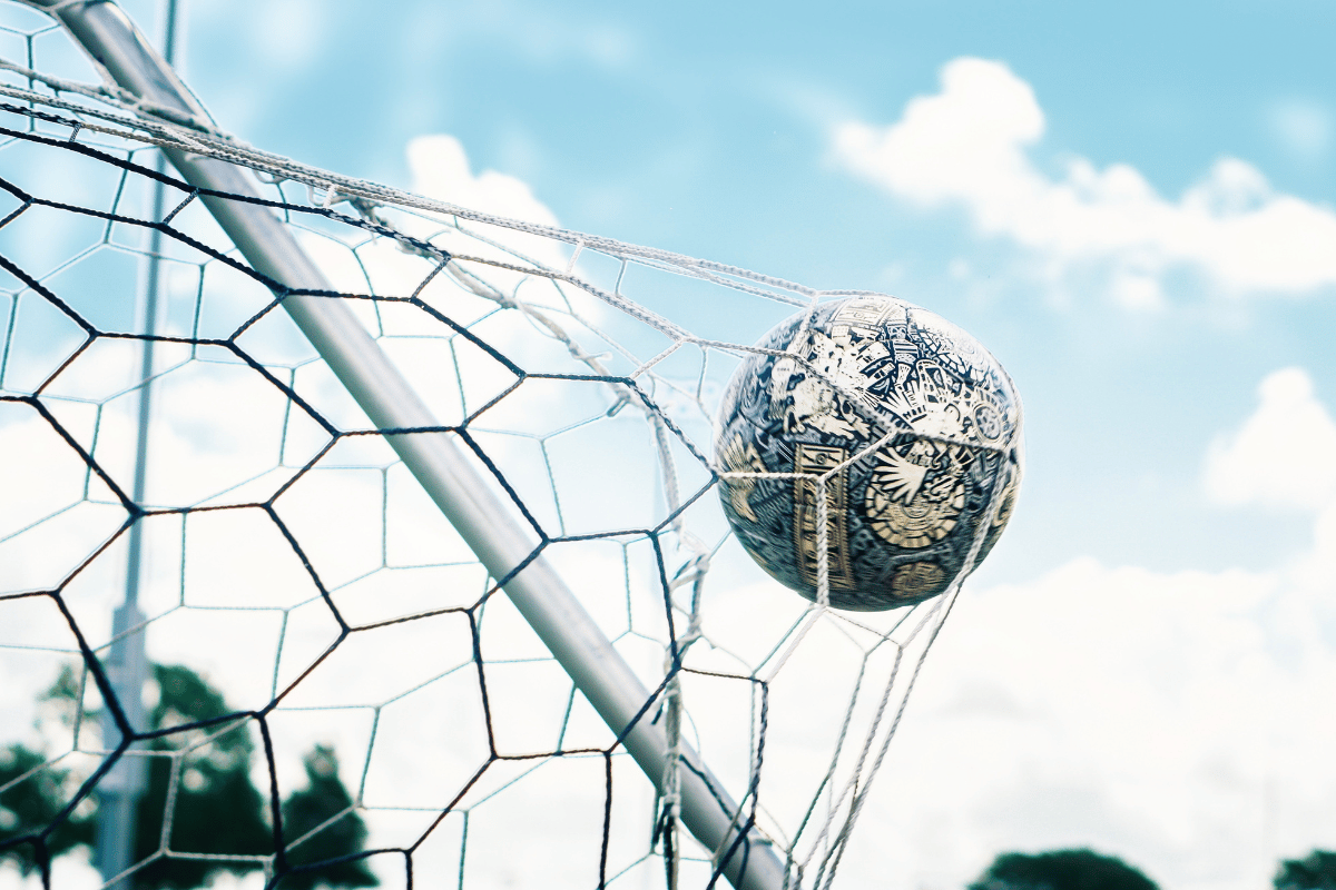 Illustration for the soccer goal-scoring study section