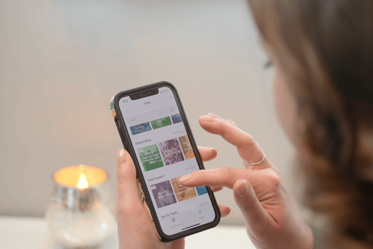 Try Tapping for sleep support with the help of the Tapping Solution App