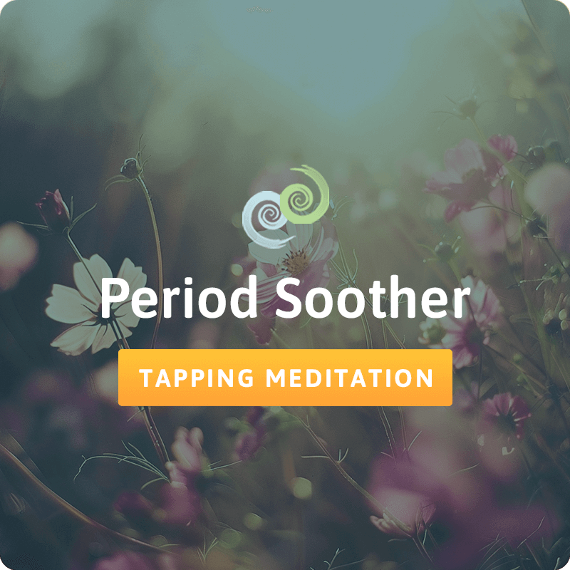 Tapping for menstrual problems - Period Soother Tapping meditation