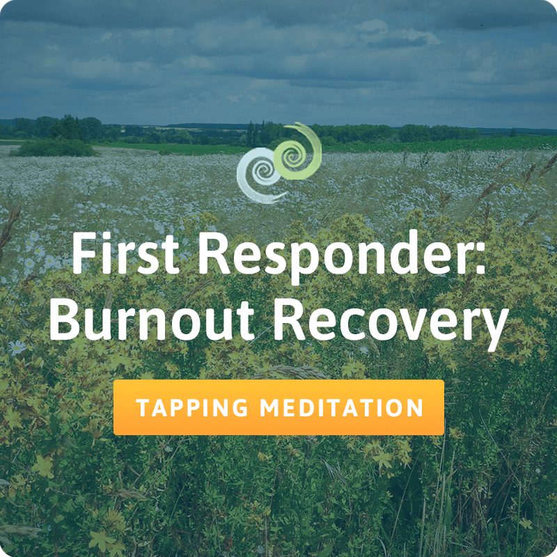 Burnout Recovery meditation card in The Tapping Solution App