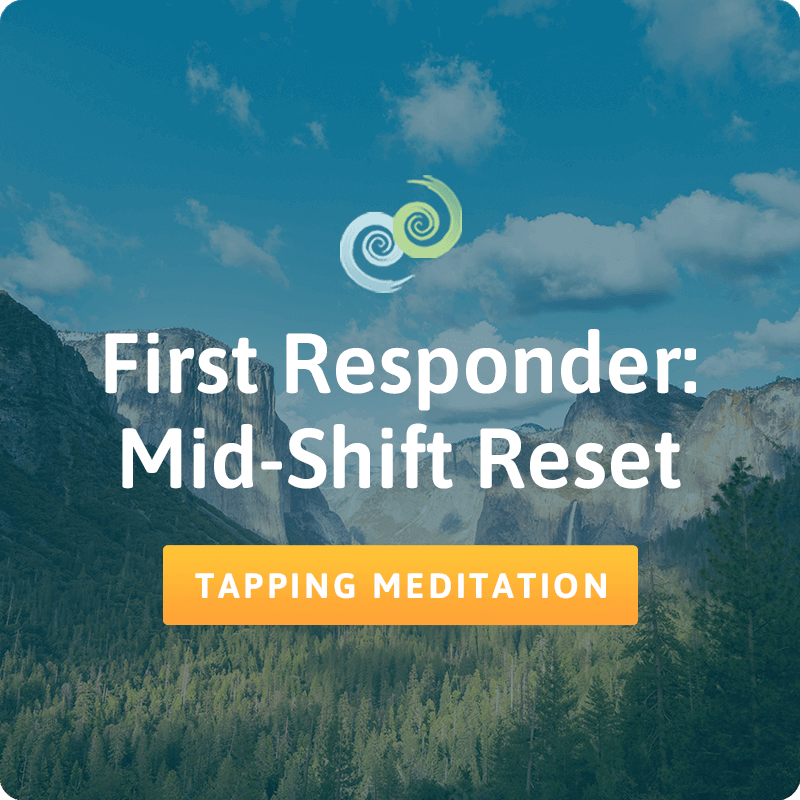 Mid-Shift Reset meditation card in The Tapping Solution App