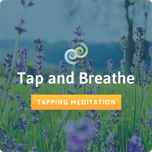 Tap and Breathe meditation card in The Tapping Solution app