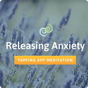 Release anxiety meditation card in The Tapping Solution App