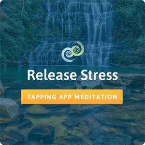 Release stress meditation card in The Tapping Solution App