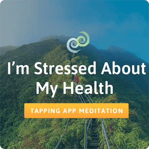 Stress and health meditation card in The Tapping Solution App