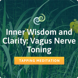 Inner Wisdom and Clarity tapping meditation card