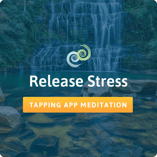 Release stress meditation card in The Tapping Solution App