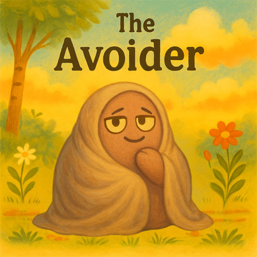 The Avoider archetype illustration