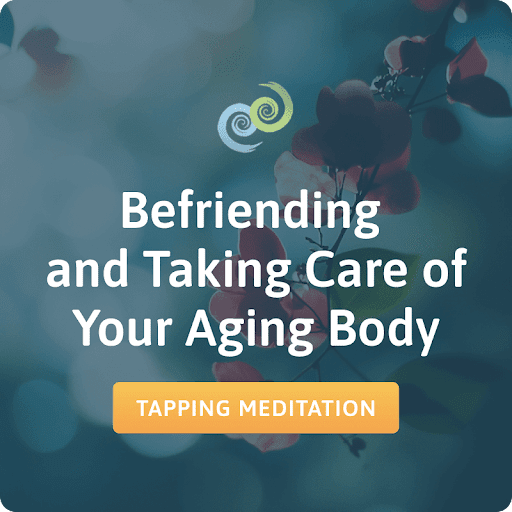 Befriending and Taking Care of Your Aging Body meditation card